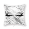 Canvas Eyelash Cushion Covers Custom gold stamping eyelash cushion cover Factory
